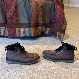 Sorel brown Madison Moc chukka ankle boots 10.5